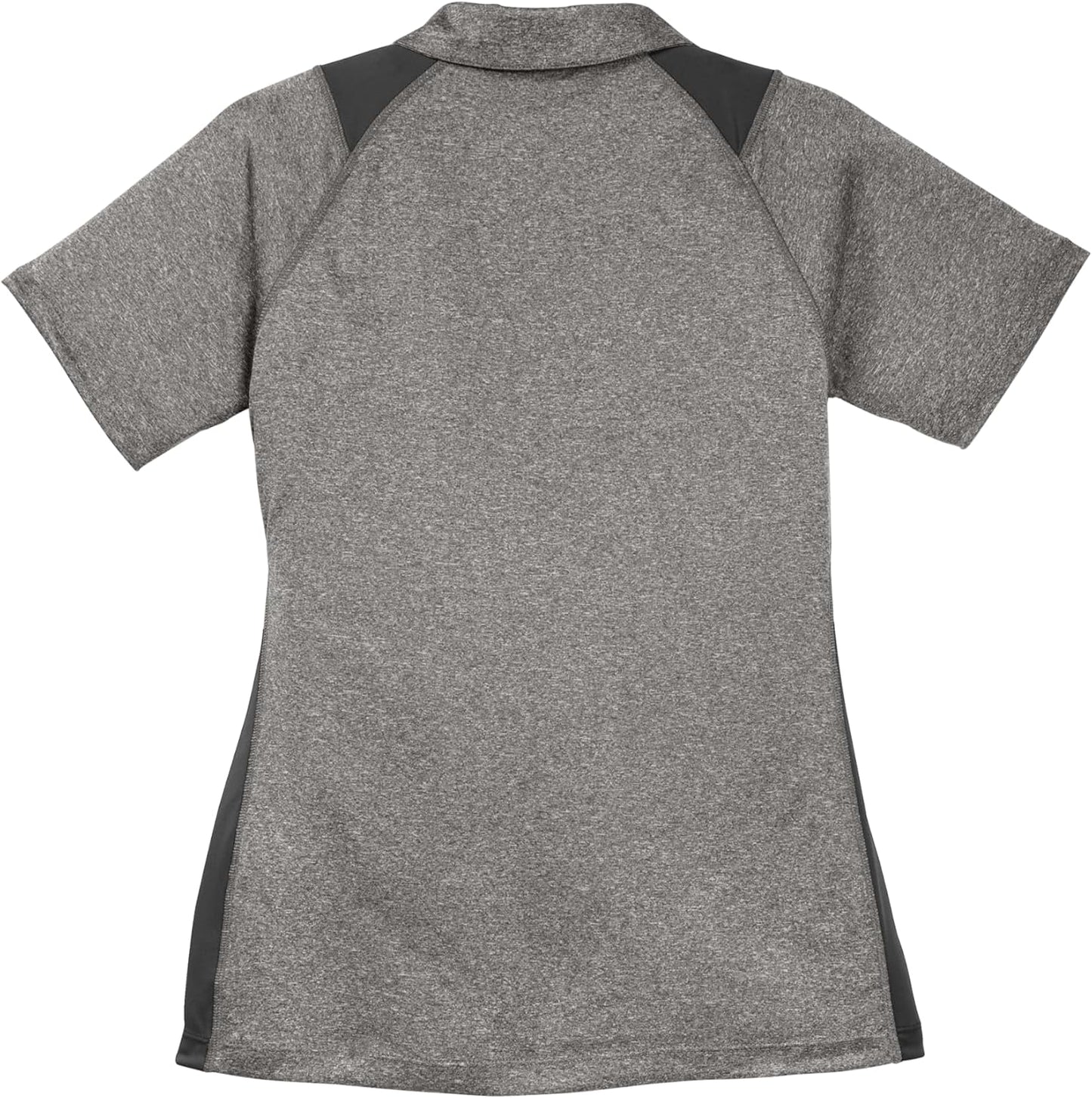 Polo mujer Heather Colorblock Contender