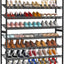 Zapatero vertical 8 niveles metal 44.8" negro