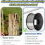 Alambre aluminio 2000ft para cercas eléctricas