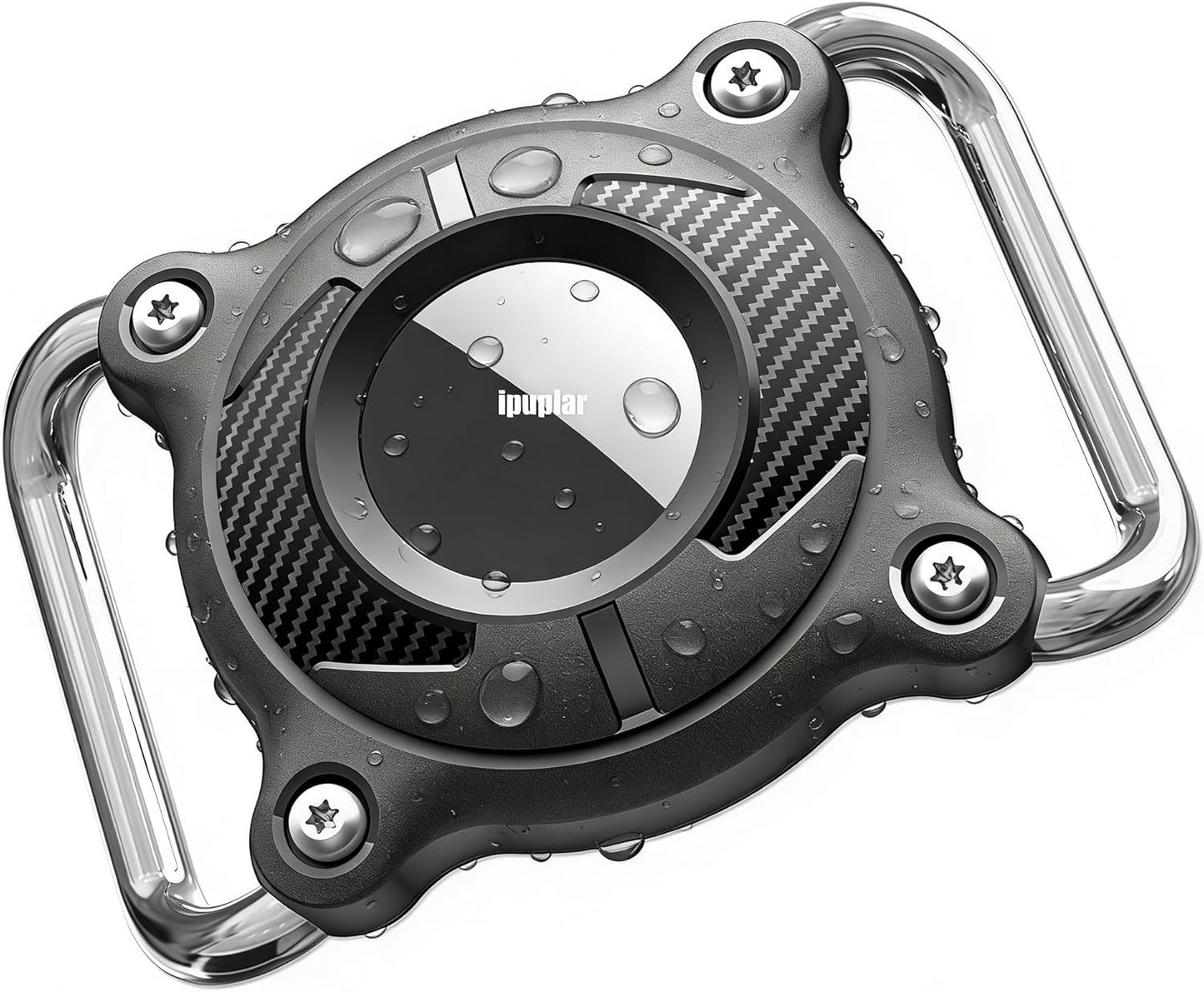 Soporte Airtag para perro resistente al agua 1.2"
