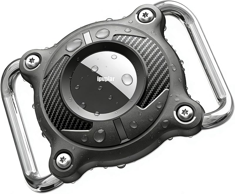 Soporte Airtag para perro resistente al agua 1.2"