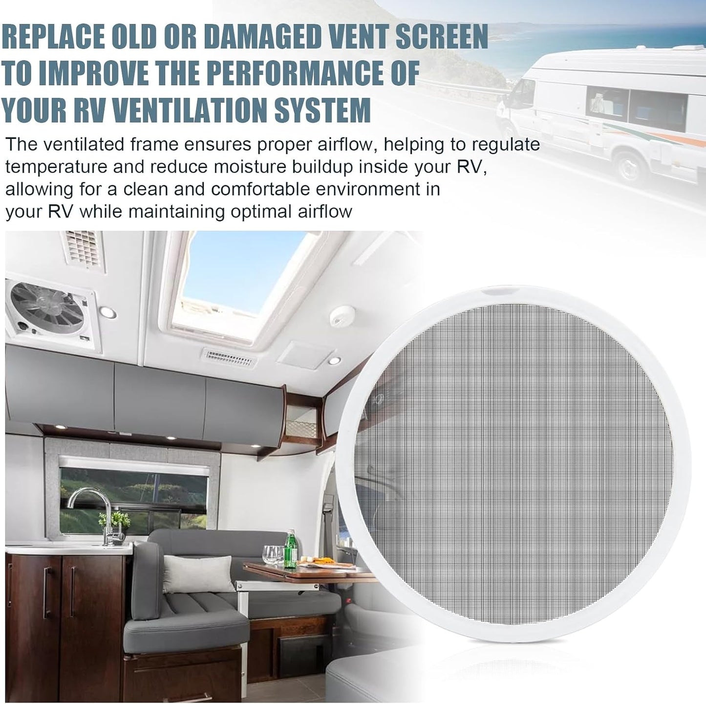 Pzas repuesto ventilador techo RV TASTIC