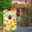 Bandera jardín primavera 12x18" doble cara exterior