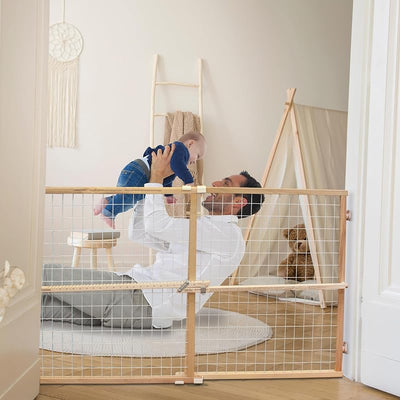 Puerta bebé malla alambre ancha 29.5-50" Supergate Ergo