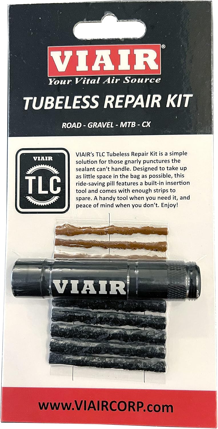 Kit reparación neumáticos comp TLC sin cámara