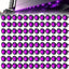 100 Luces Moradas LED 3/4" 12V para Barco Camión