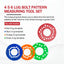 Guías patrón pernos rueda 4 5 6 set 4