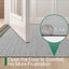 Tapete antiderrap para puerta interior 48x72" gris