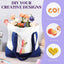 10 Pzas Bolsas Lona Algodón Natural Reutiliz. Multiusos
