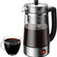 Cafetera eléctrica percoladora 10 tazas acero inox vidrio