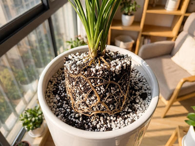 Perlita orgánica 20qt para enmienda de suelo y drenaje