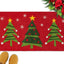 Tapete puerta Navidad 16.5x29pulg fibra coco decoración