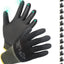 12 Pzas Guantes Seguridad Antiderrap Poliuretano