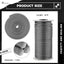 Varilla espuma 1pulg x25ft para grietas concreto gris