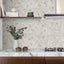 Azulejos autoadhesivos PVC para cocina baño 10 hojas