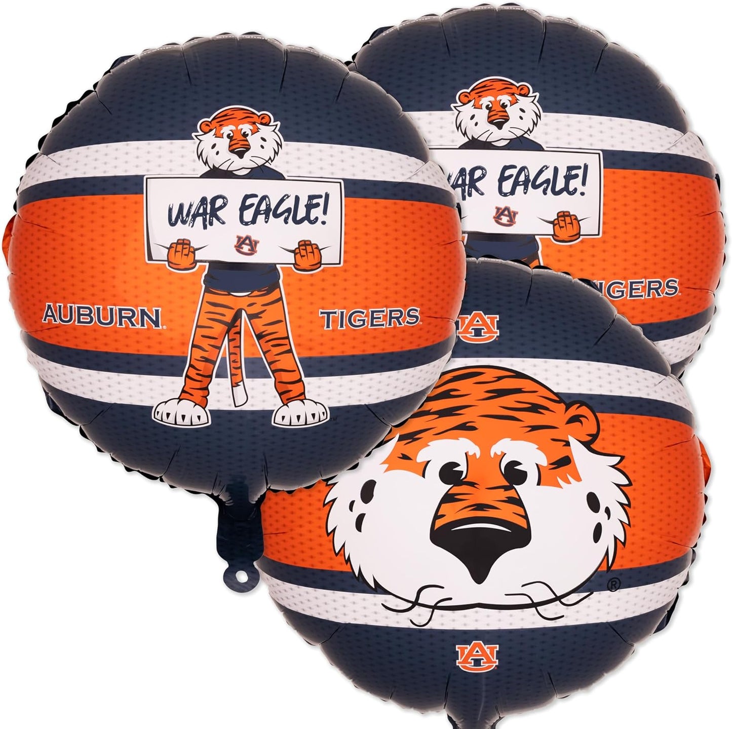 Globos Mylar 18pulg color caoba paquete 3 para graduación y fiestas