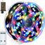 600 Luces LED Navidad Exterior 198ft Multicolor Control
