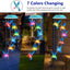 Campanillas solares de colibrí para exteriores regalo mujer