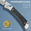 Cuchillo EDC 14C28N 2.98pulg mango G10 bloqueo botón