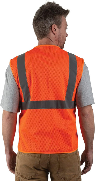Chaleco seguridad visibilidad alta ANSI II hombre