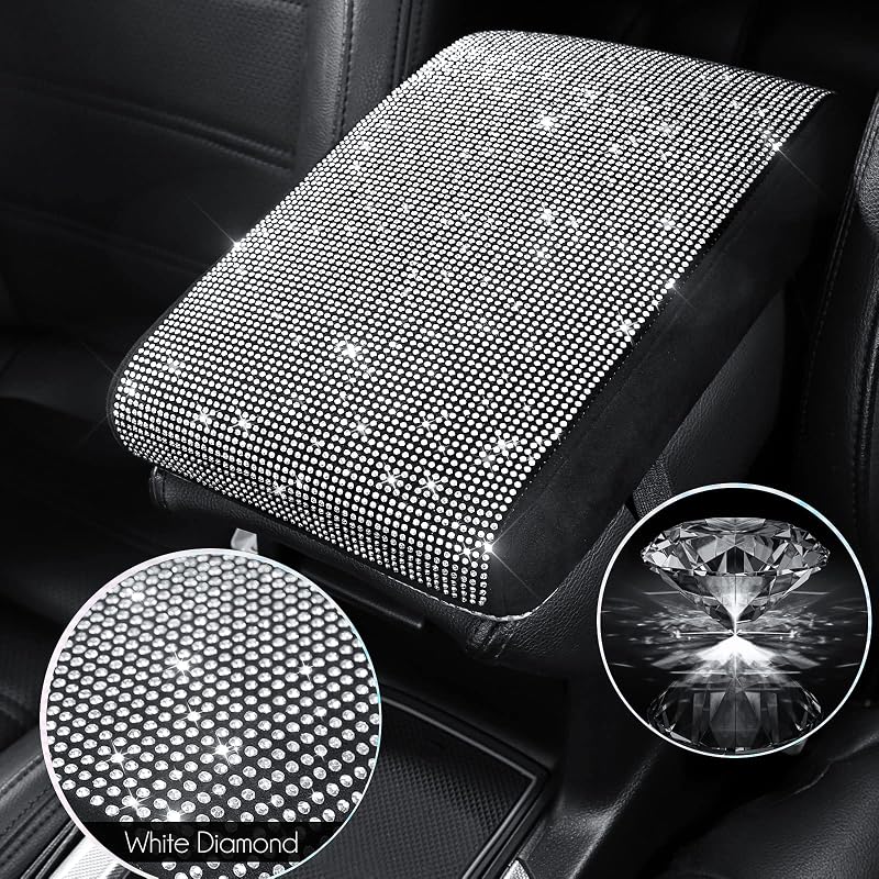 Funda consola coche con diamantes y espuma visco