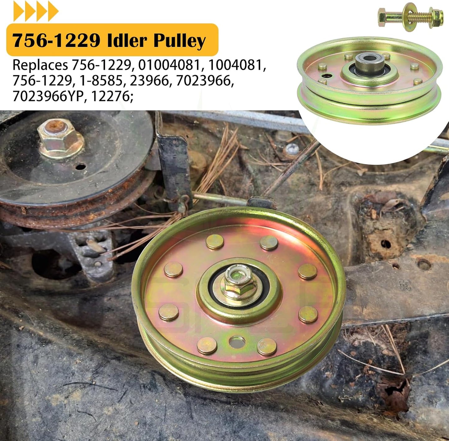 2 Poleas Repuesto Cub Cadet Toro