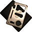 Herramienta 11 en 1 acero inox bolsillo plateado