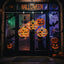 Luces calabaza 6ft 48LED USB impermeable 8 modos naranja
