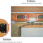 Pack 4 Pestillos Puerta Gabinete RV Fáciles de Instalar