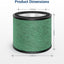 Filtros HEPA True H13 3en1 para Shark NeverChange Compact Pro