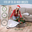 4 Pzas Bolsa Transparente para Corona 30" Navidad