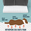 Cama cueva duradera para perros impermeable 30pulg