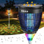 Exterminador solar mosquitos inalámbrico 4200V trampa recargable