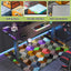 Alfombra bloques pixel games para niños dormitorio sala set