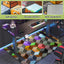 Alfombra bloques pixel para dormitorio niño sala set
