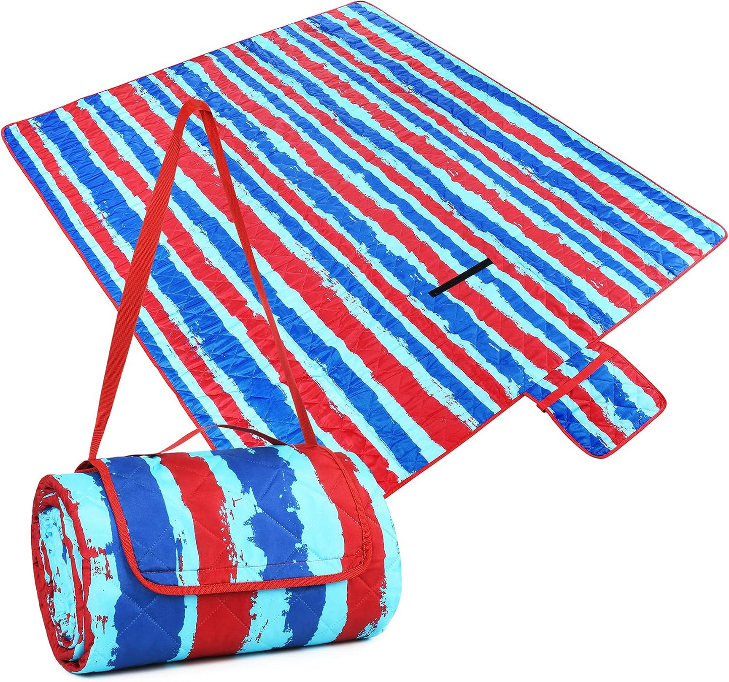 Manta playa impermeable plegable extra grande camping