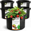 5 Pzas Bolsas Cultivo 5gal Tela Aireada con Asa