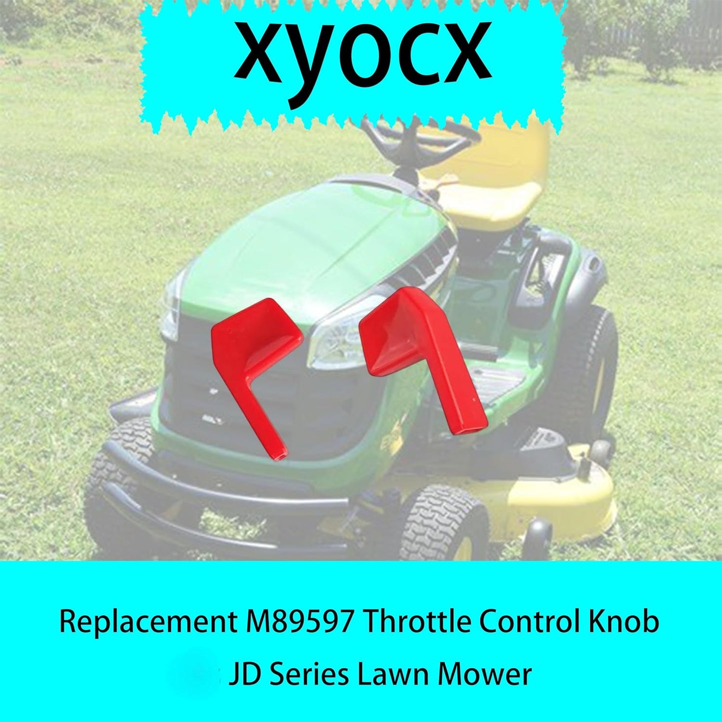 Pomo control acelerador repuesto John Deere M89597