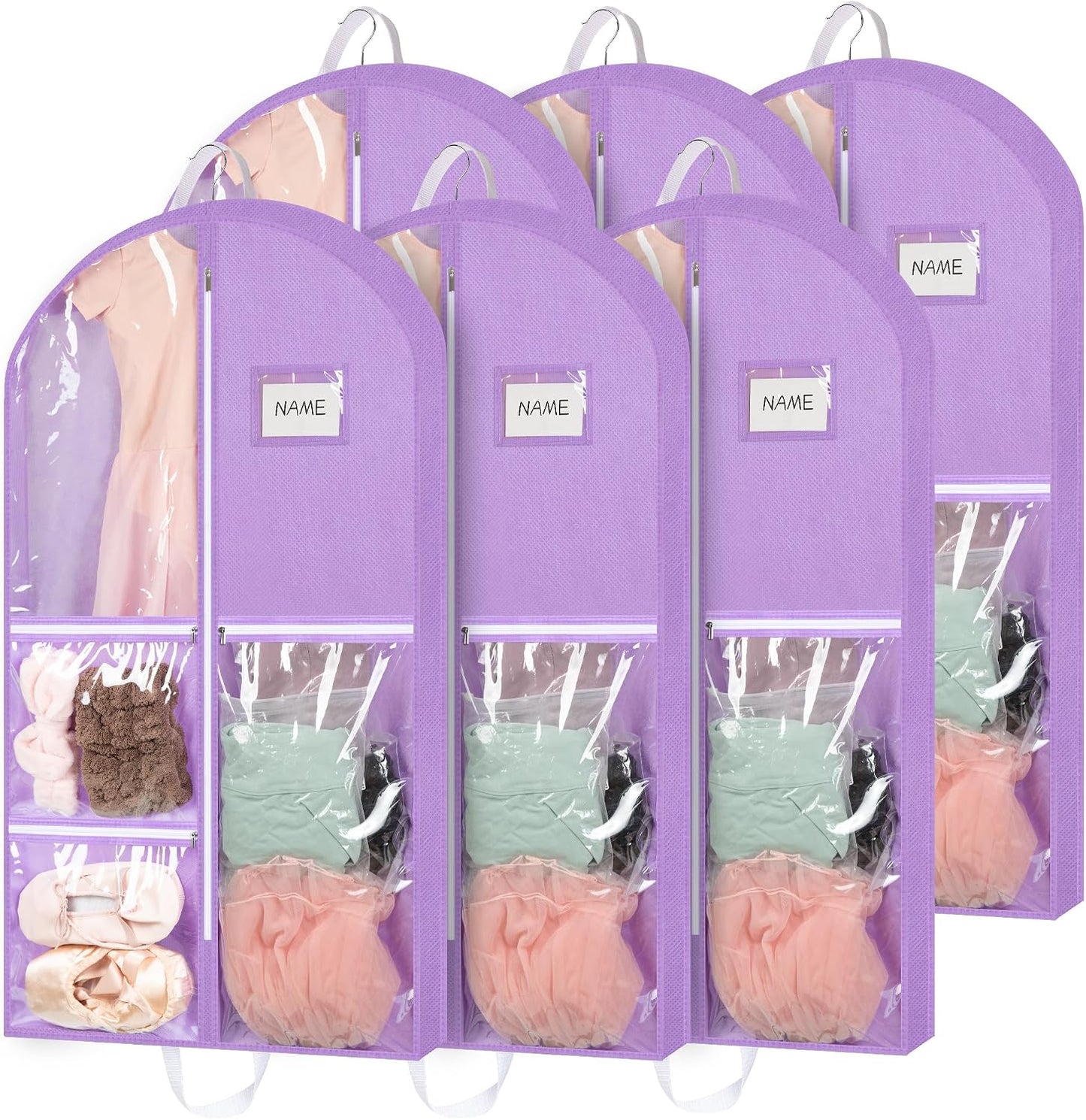Bolsa 40" para disfraces baile con 4 bolsillos y 1 trasero