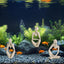 3 Pzas Decoración Acuario Estatua Arenisca Resina Abstracta