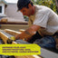 Cinta butilo 2" x50ft impermeable para madera