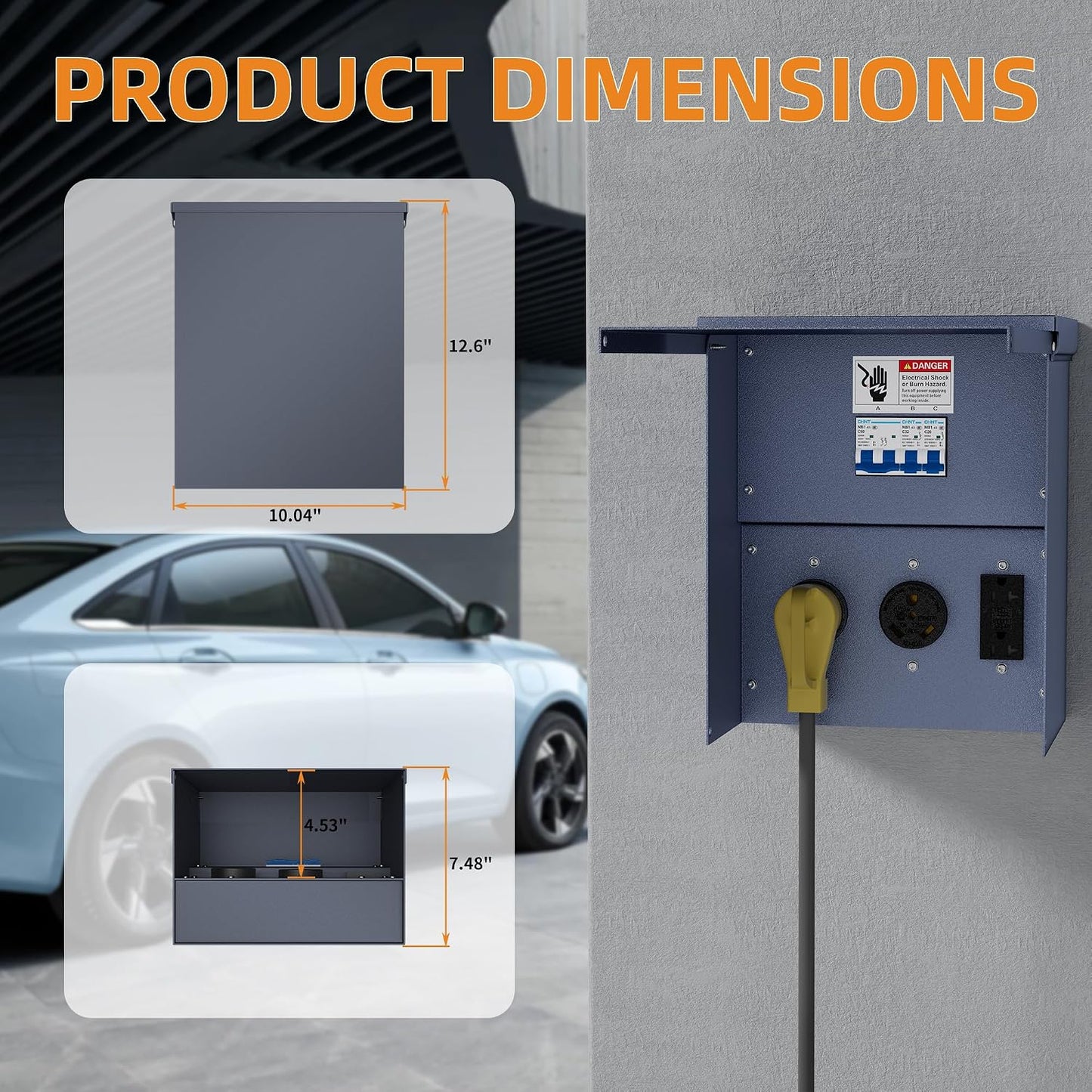 Panel eléctrico RV precableado 20-50A UL resistente