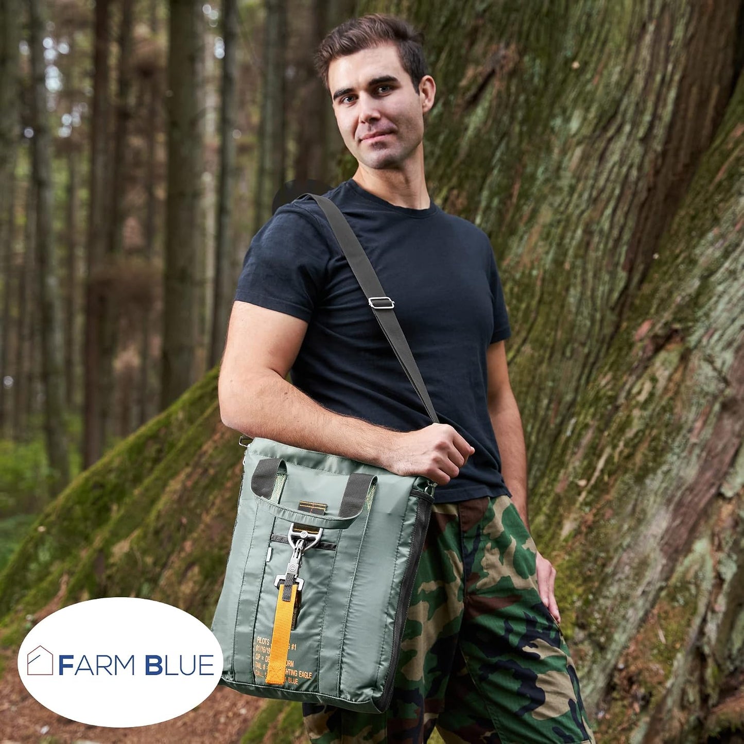 Bolso táctico para paracaídas y casco piloto