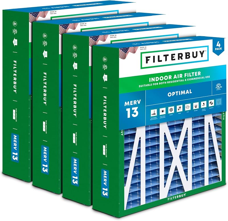 Filtros aire horno MERV 13 AFB Platinum 4 Unids