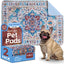 Almohadillas lavables para perros grandes 48x36pulg set 2