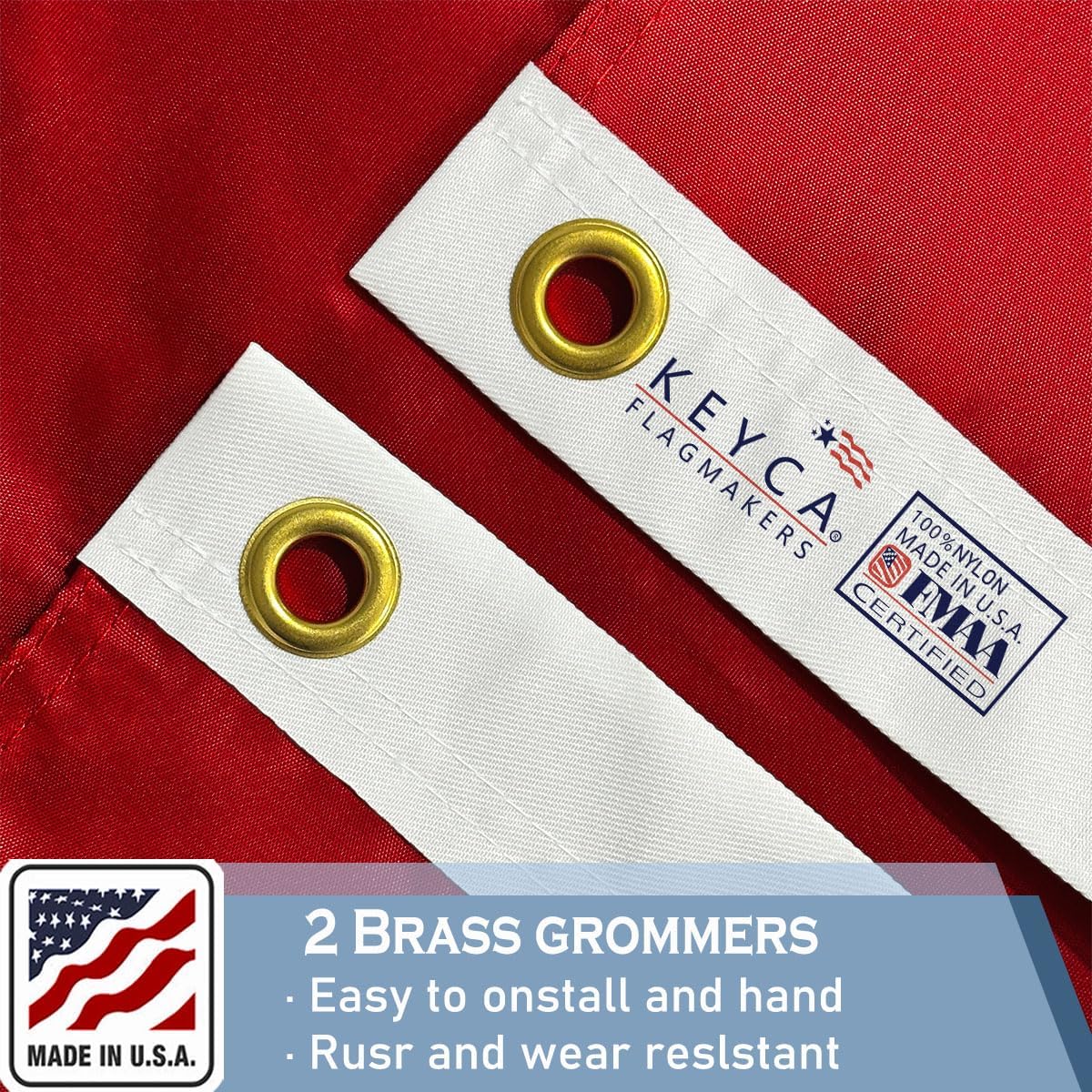 Banderas USMC 3x5 doble cara nailon 340D color vivo