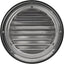 Cubierta ventilación acero inox 8" con sello goma