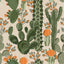 Papel tapiz cactus verde autoadhesivo 17.7x354"