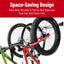 Soporte pared 3 bicicletas ajustable para garaje hogar
