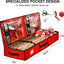 Contenedor almacenamiento regalos 43.2" PE 24 rollos